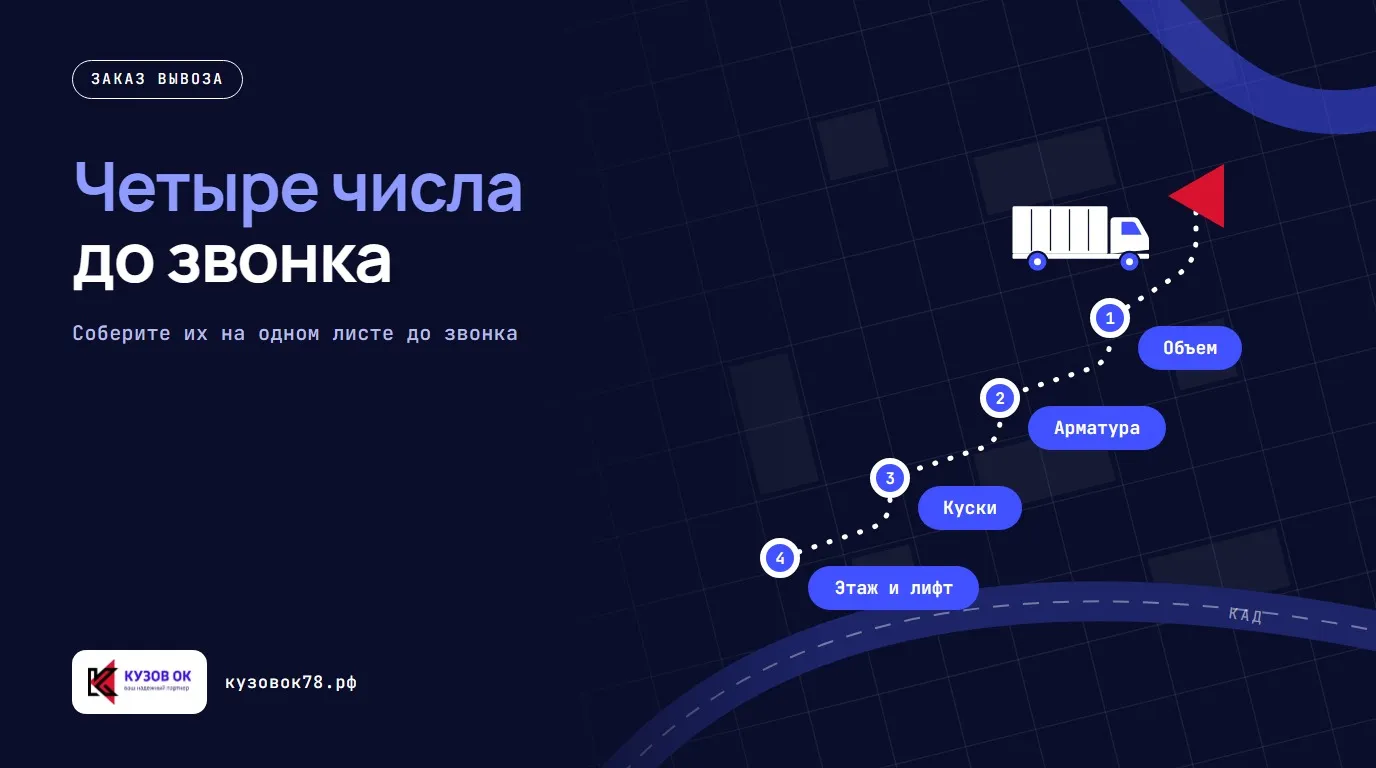 Четыре числа до звонка. Объем → Арматура → Куски → Этаж и лифт. Соберите их на одном листе до звонка